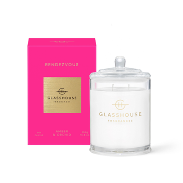 Glasshouse Fragrances Rendezvous Candle - 380g
