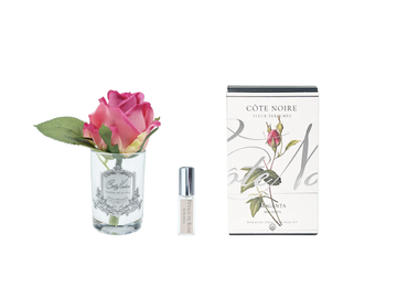 Perfumed Natural Touch Rose Bud - Magenta