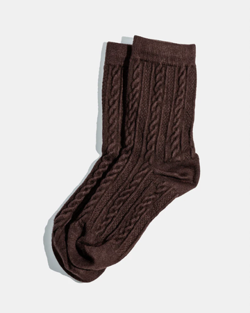 Alpine Socks - Chocolate