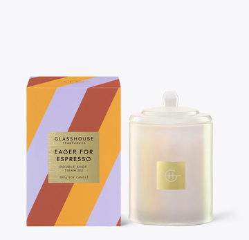 Glasshouse Fragrances Limited Edition Eager For Espresso Candle