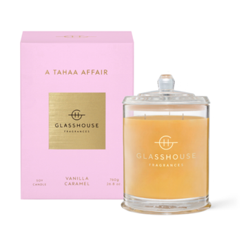 Glasshouse Fragrances A Tahaa Affair Candle - 760g