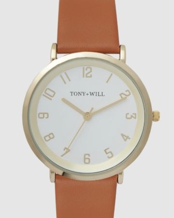 Astral Watch-  Gold/White/Tan