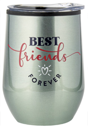 Best Friends Double Walled Thermos Tumbler