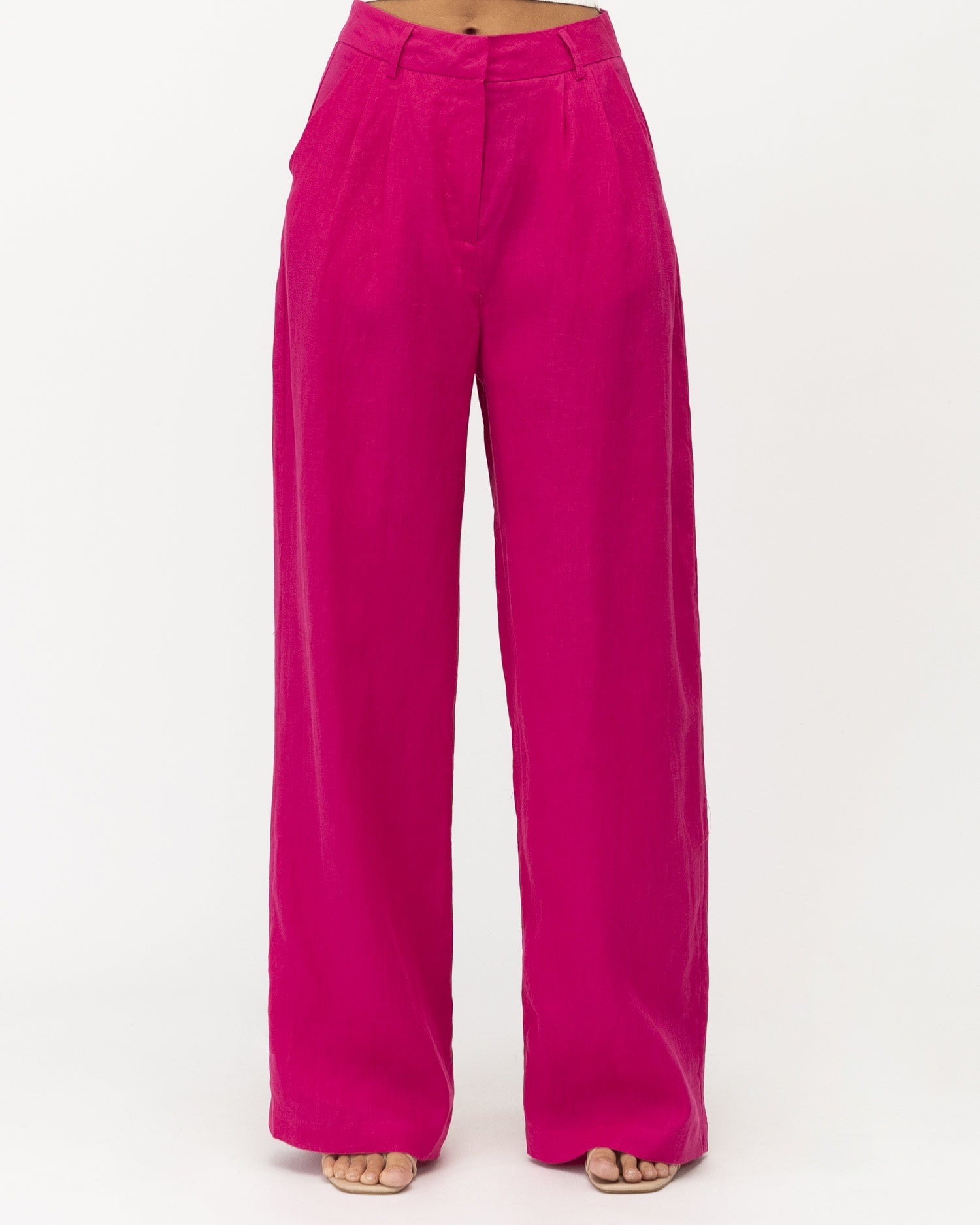 Pink Linen Pants – Country Living