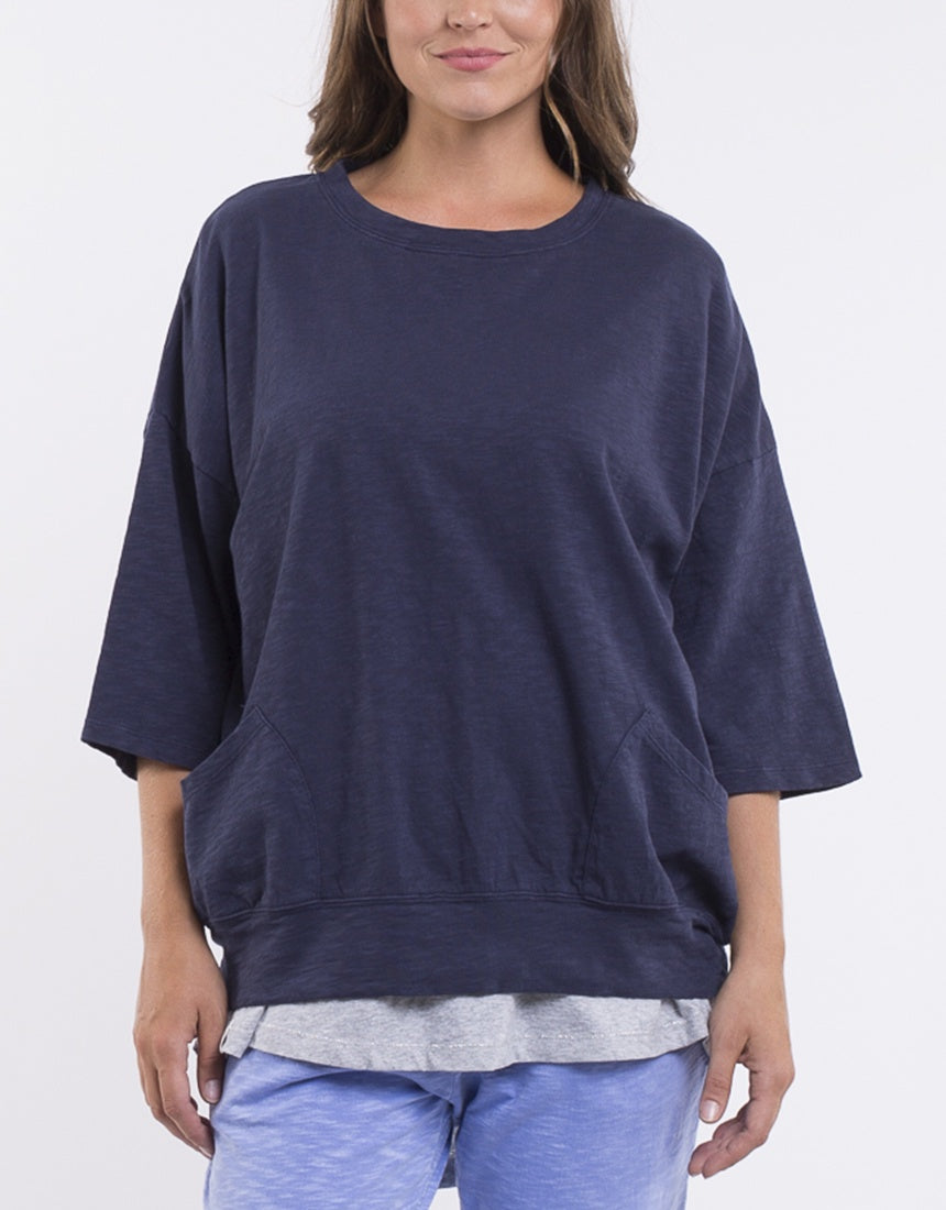 Fundamental Mazie Sweat - Navy