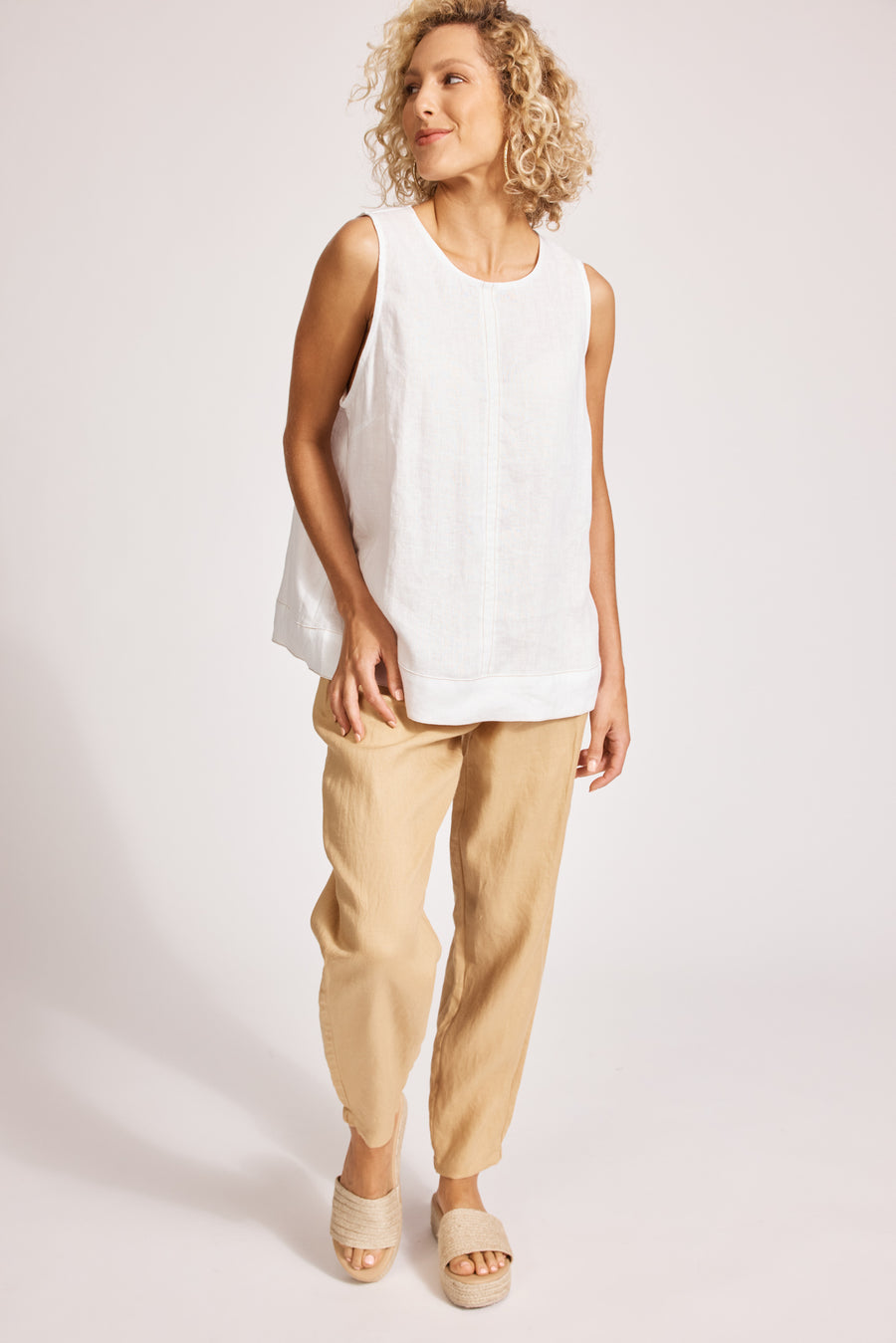 Miramar Tank Top - White