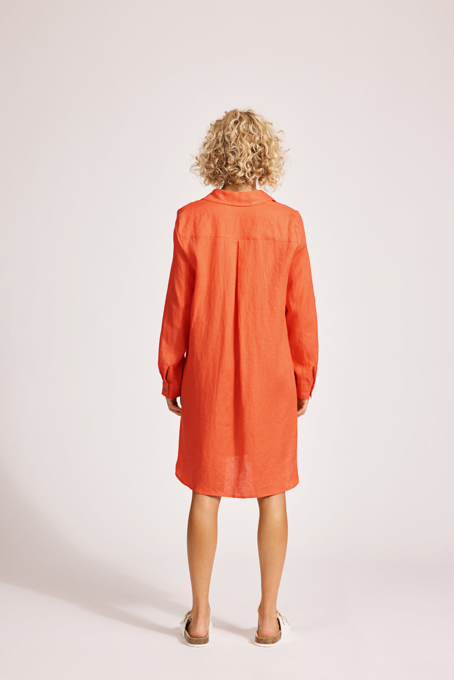 Miramar Shirt Dress - Coral