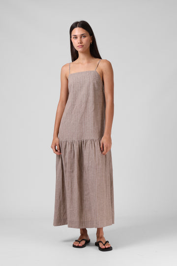 Lily Dress - Taupe