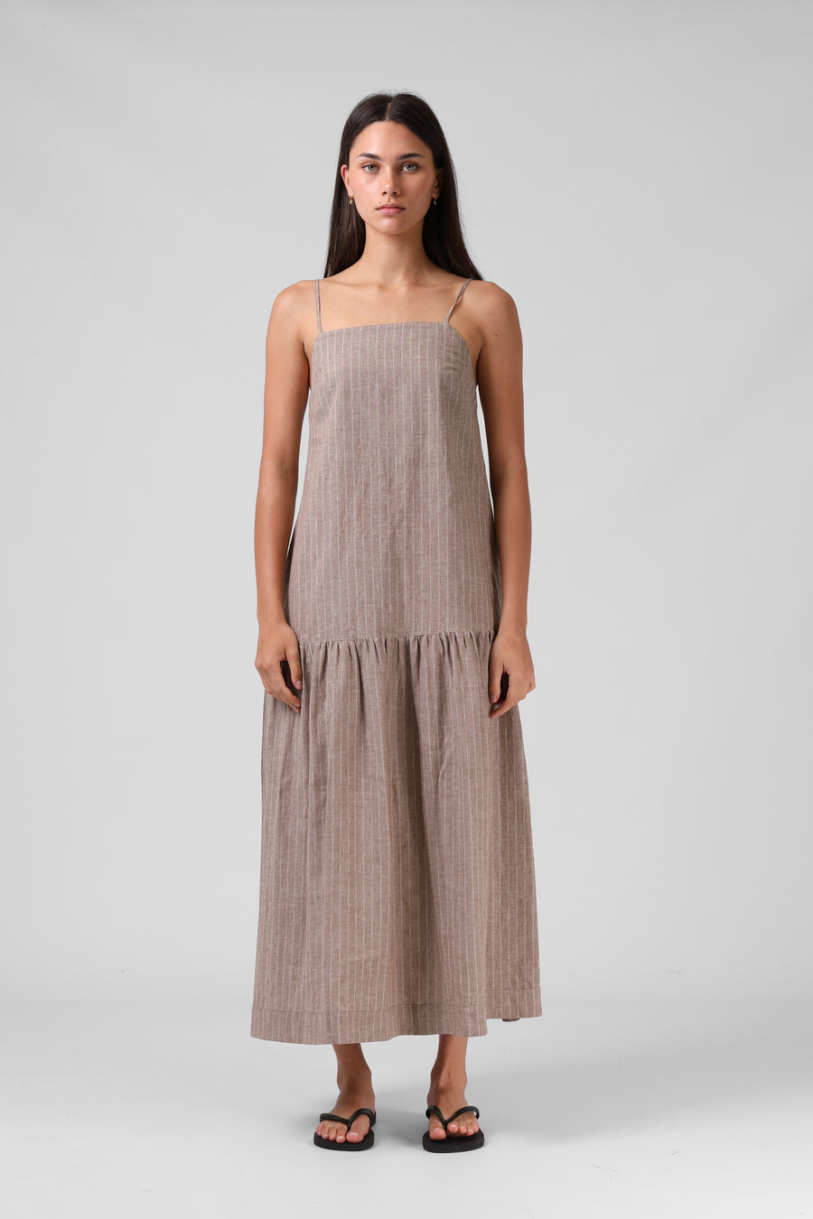 Lily Dress - Taupe
