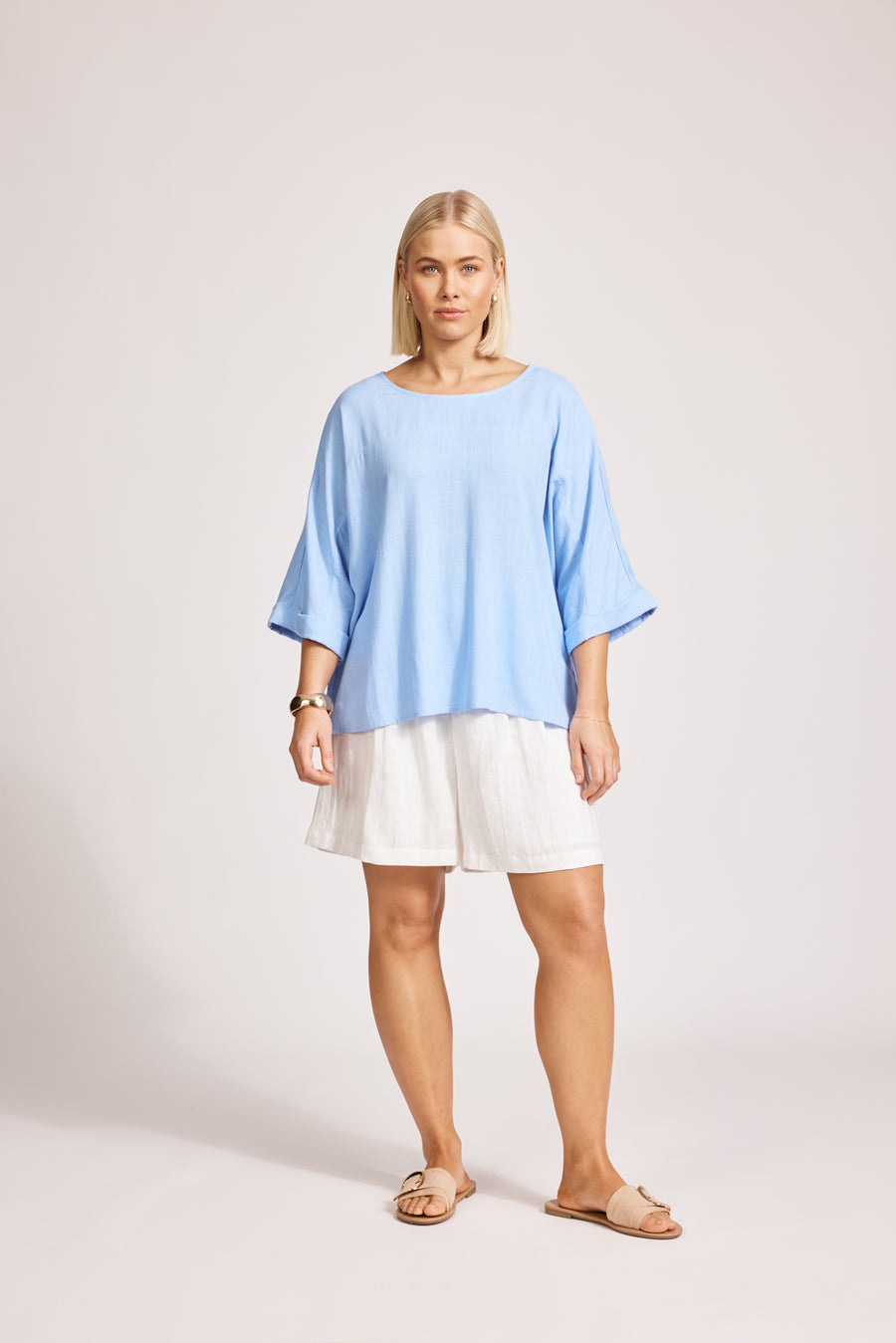 Alesia Relaxed Top - Belize