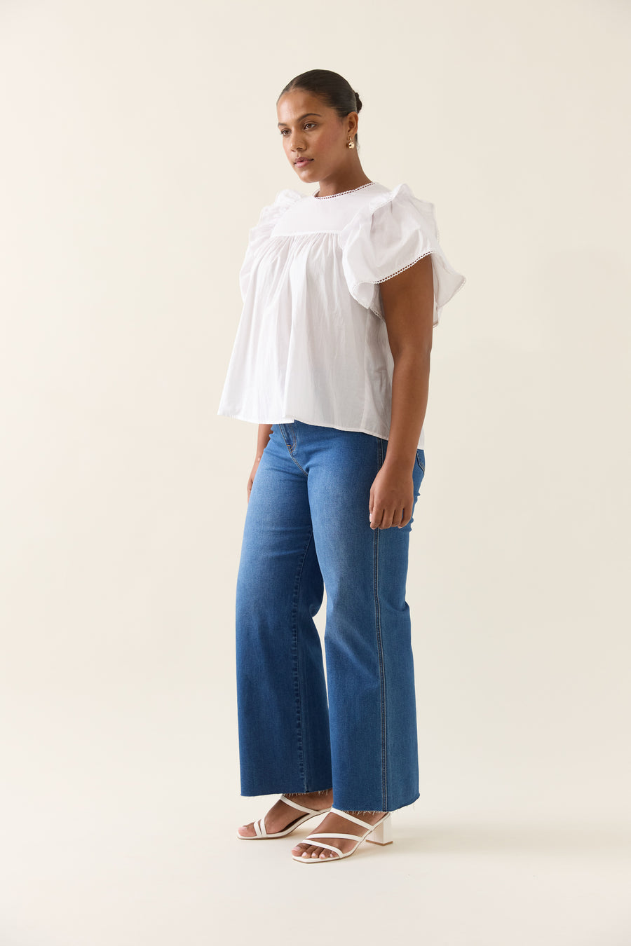 Aurora Frill Top - Lotus