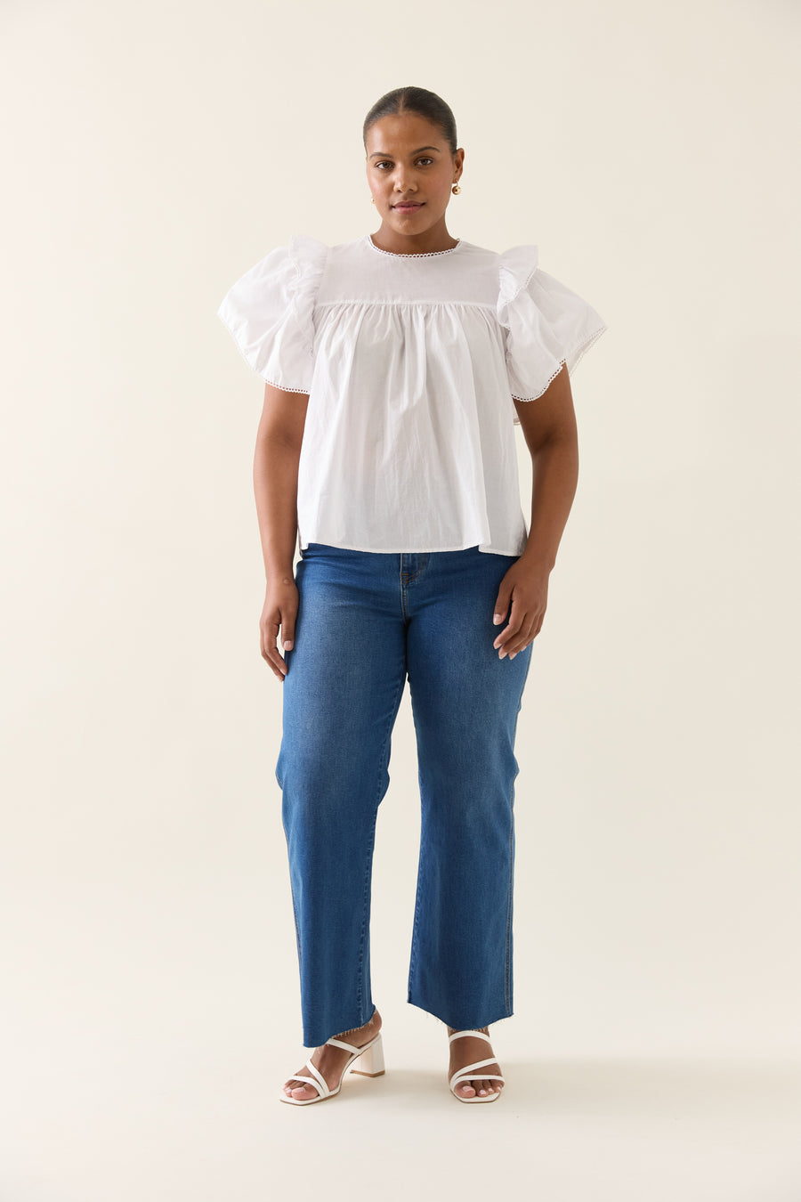 Aurora Frill Top - Lotus