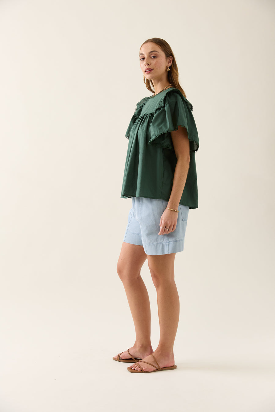 Aurora Frill Top - Myrtle