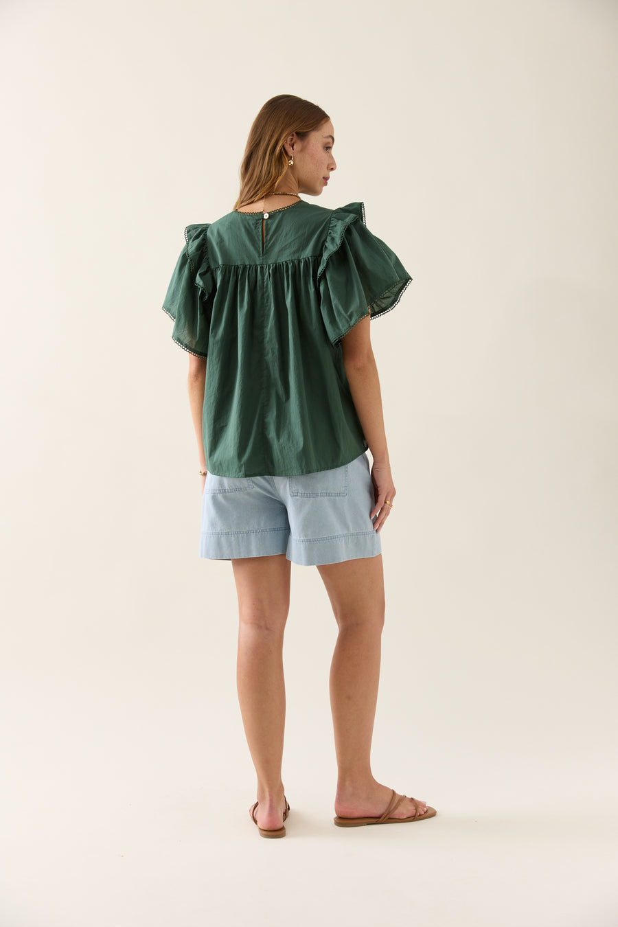 Aurora Frill Top - Myrtle