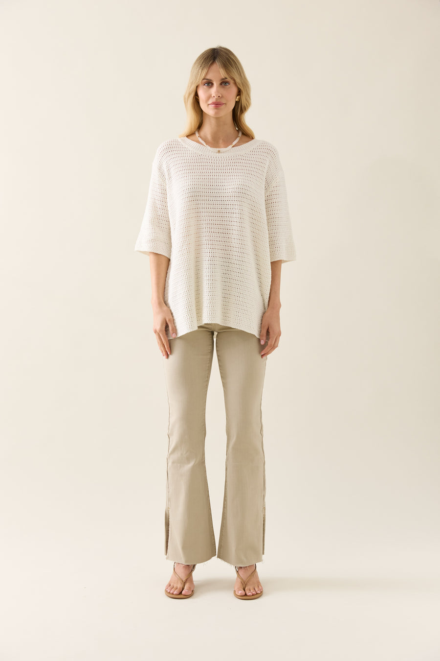 Sylvie Knit Tshirt - Lotus