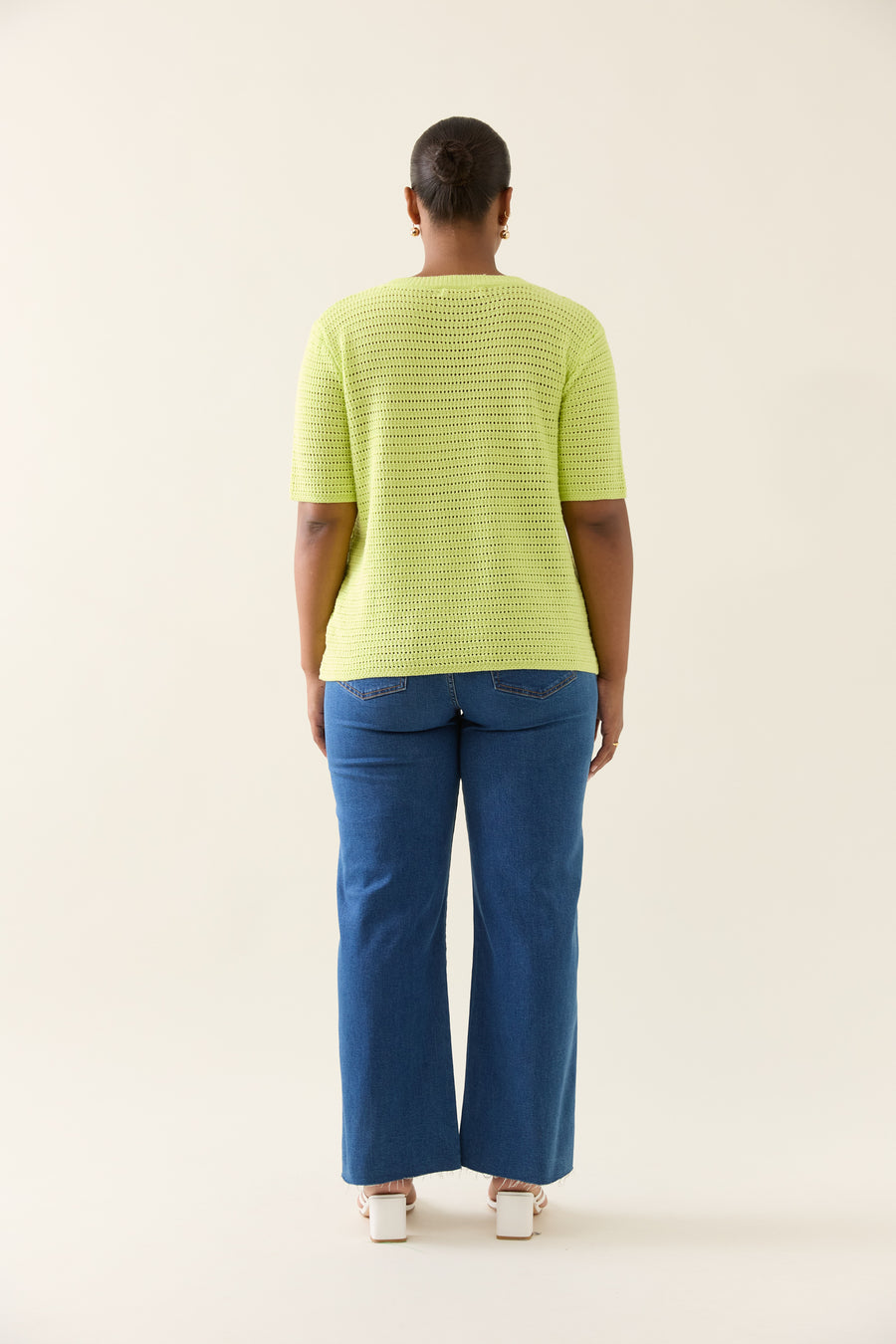 Sylvie Knit Tshirt - Pomelo