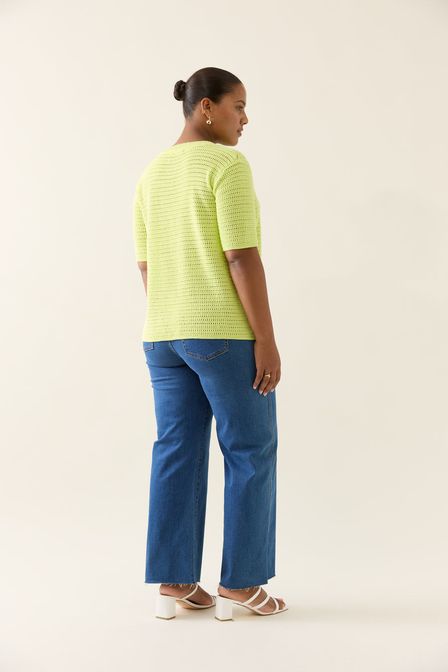 Sylvie Knit Tshirt - Pomelo