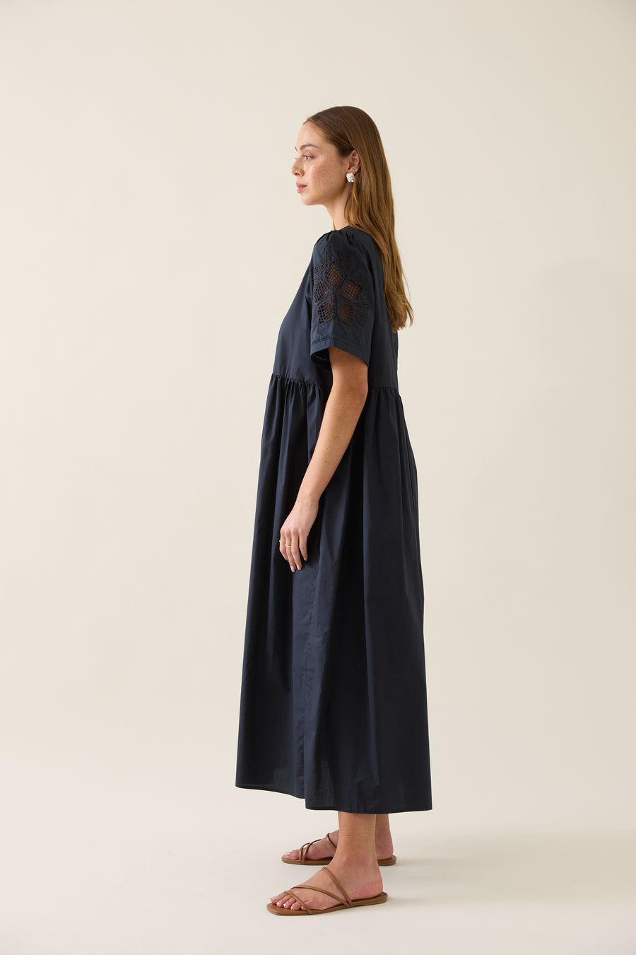 Nilsa Dress - Navy
