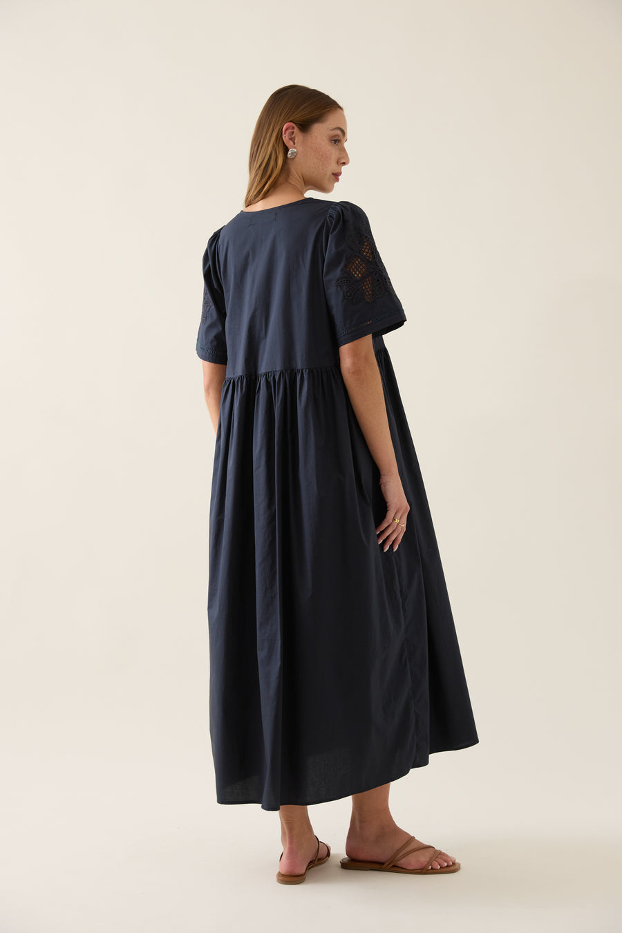 Nilsa Dress - Navy