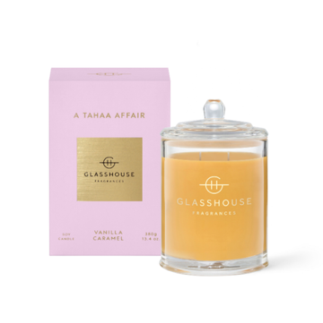 Glasshouse Fragrances A Tahaa Affair Candle - 380g