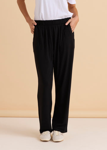 Ginnie Bamboo Pant - Black
