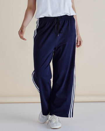 Nikki Relax Cotton Jogger - Navy