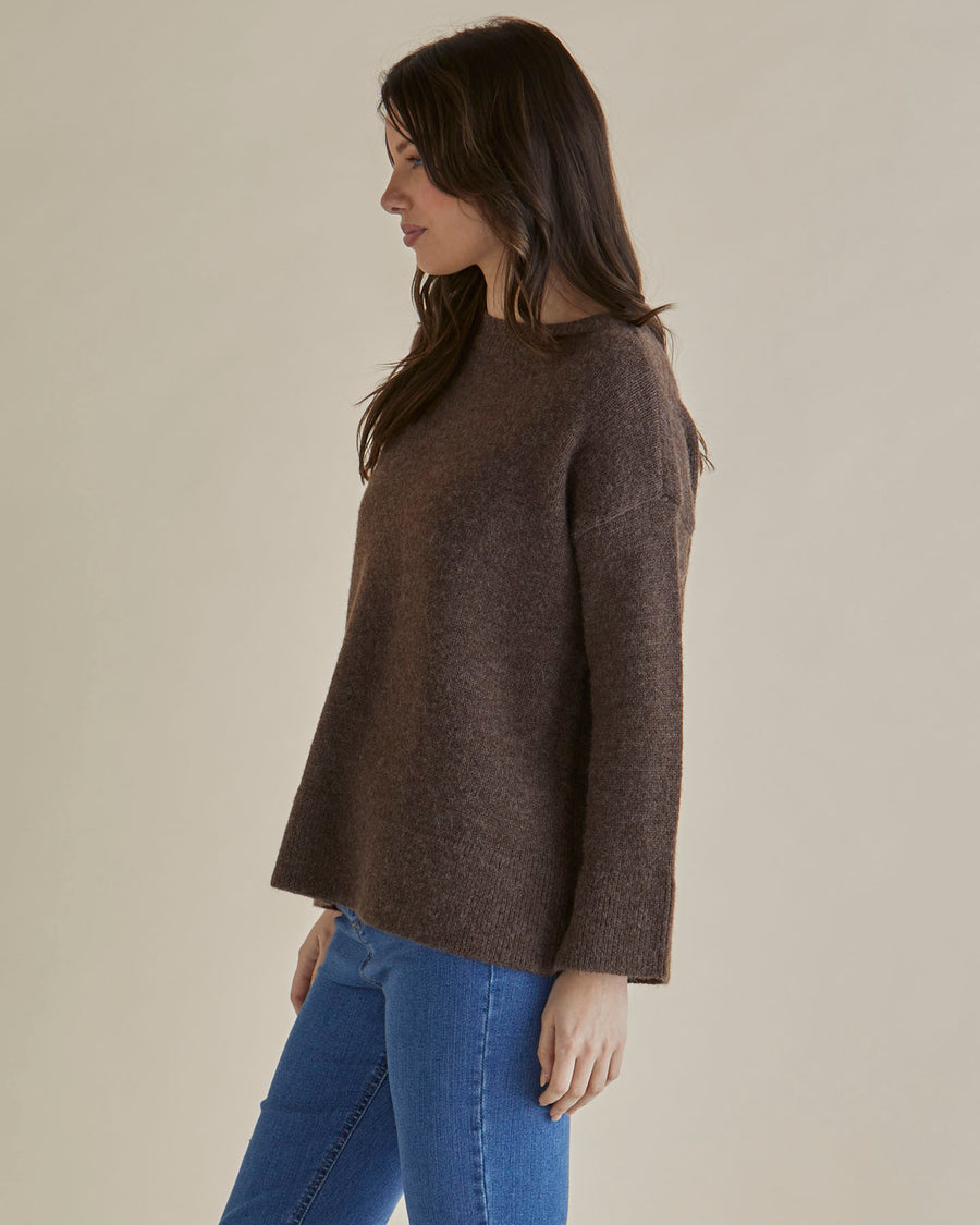 Edith Knit Jumper - Brown