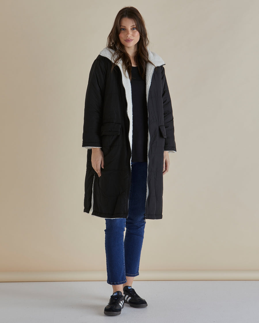 Valkyrie Puffer Jacket - Black
