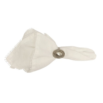 Bauble Napkin - White