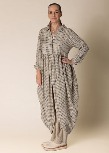 Cambria Linen Jacket in Latte