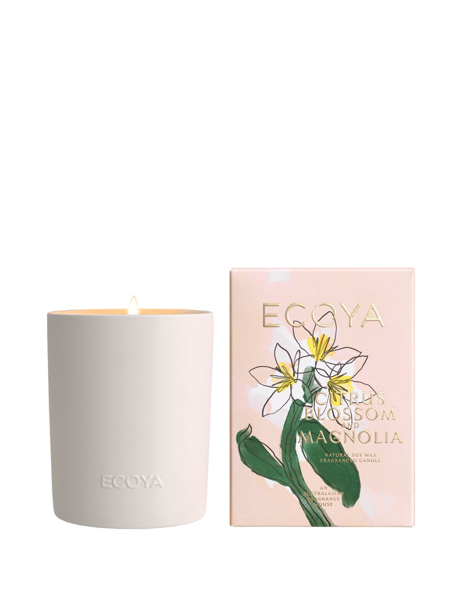 Limited Edition Citrus Blossom & Magnolia Ceramic Candle