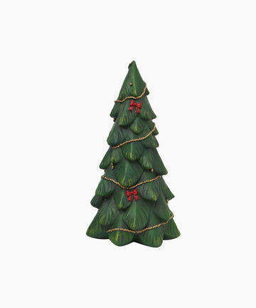 Tree with Garlands & Bows