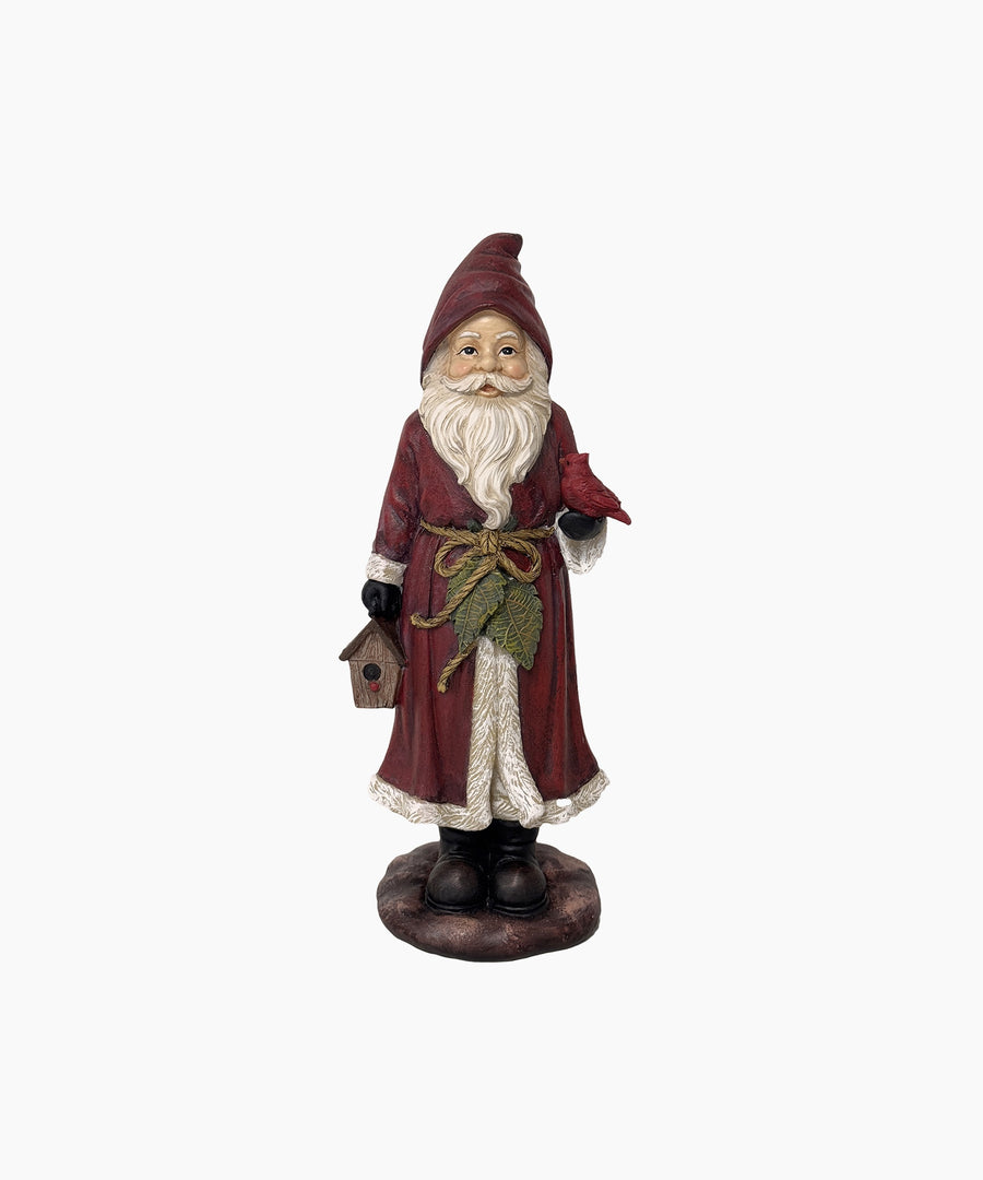 Traditional Santa with Bird