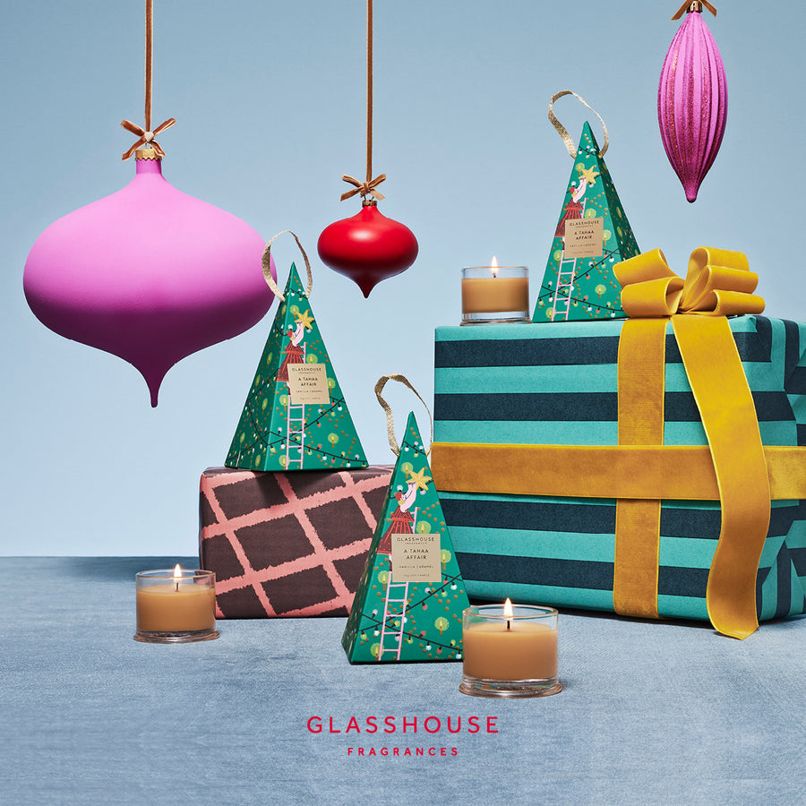 Glasshouse Fragrances Christmas Bauble - A Tahaa Affair