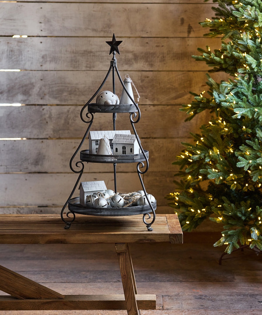 Tiered Christmas Stand Small
