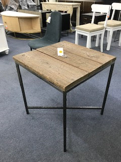 Reclaimed Wood Side Table
