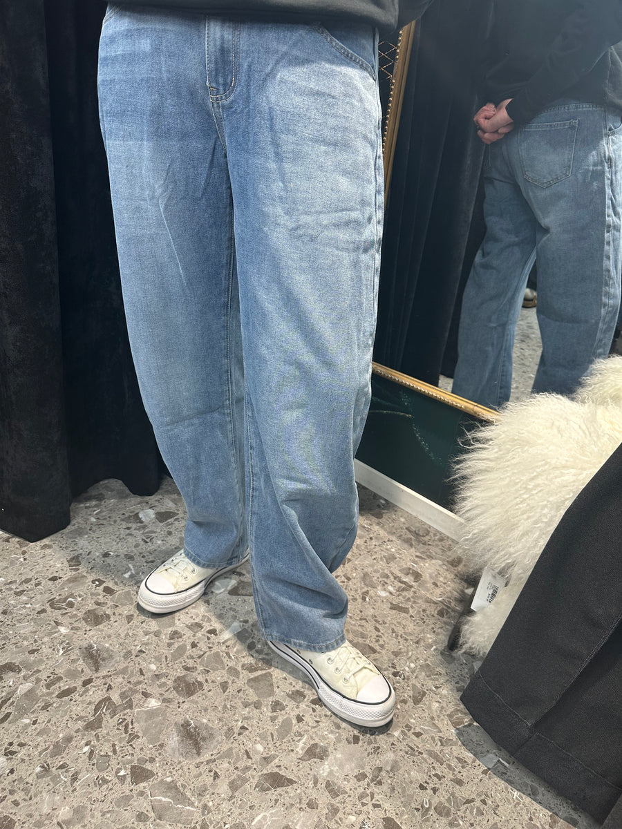 Barrel Jeans - Light Denim