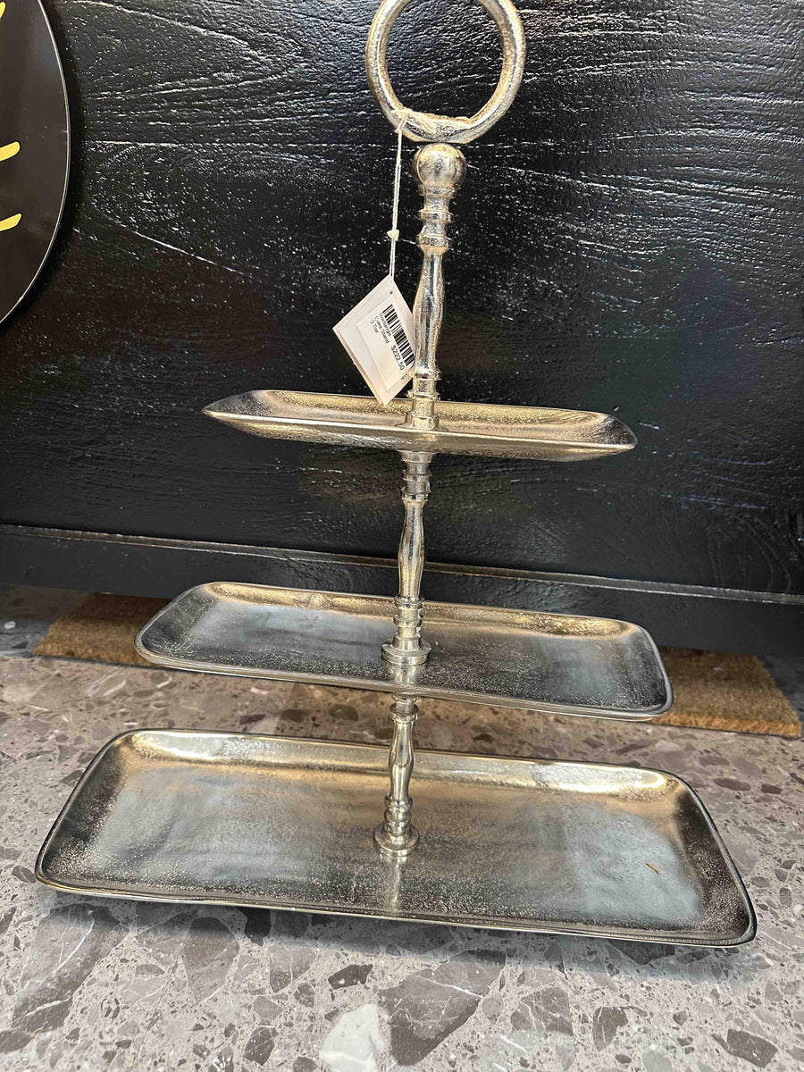 Rectangle Cake Stand 3 Tier