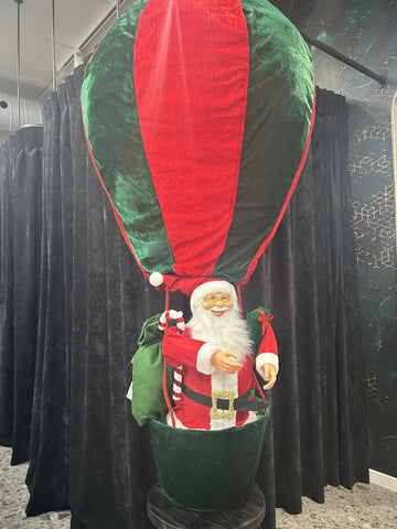 Hot Air Balloon with Santa