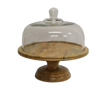 Ploughmans Board Cake Dome On Stand