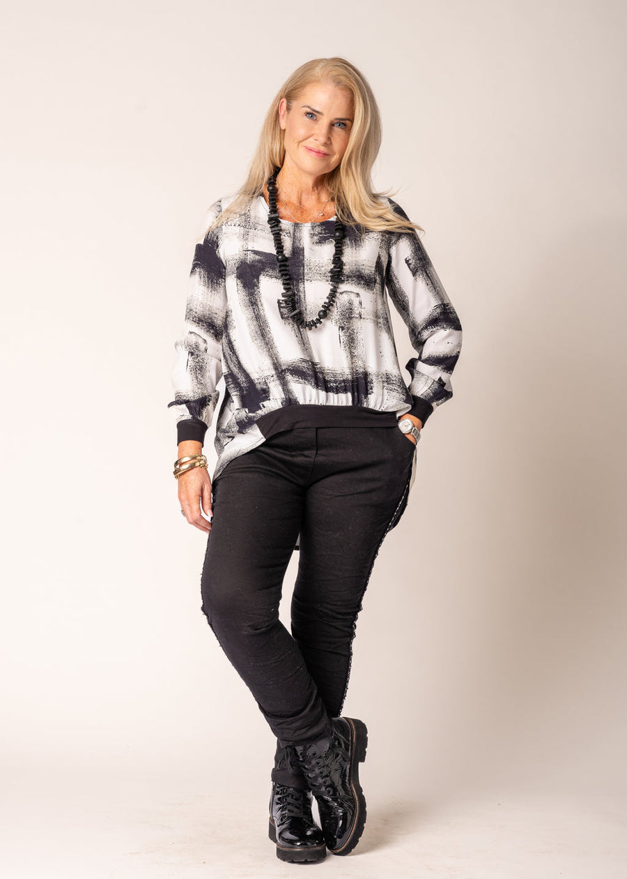 Kimberly Top in Onyx