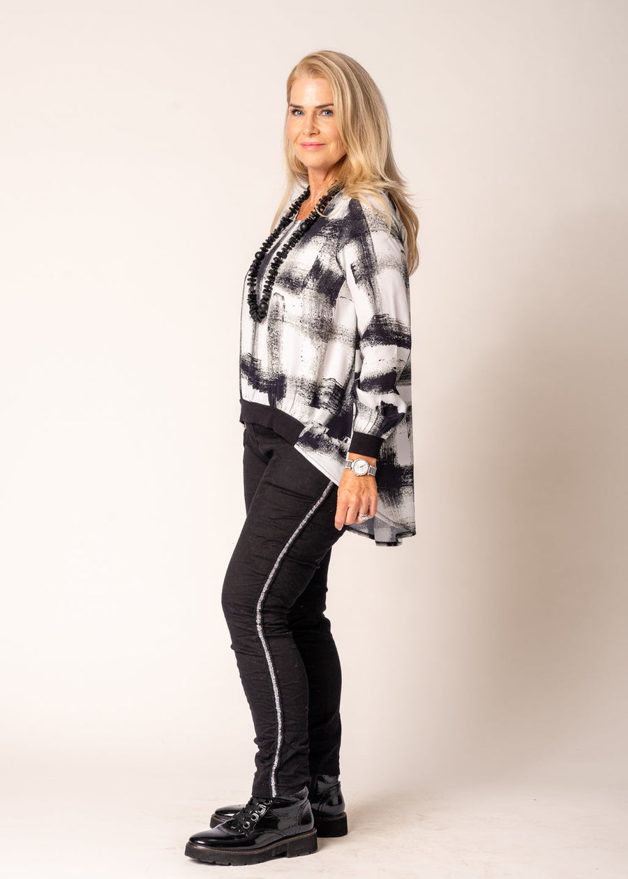 Kimberly Top in Onyx