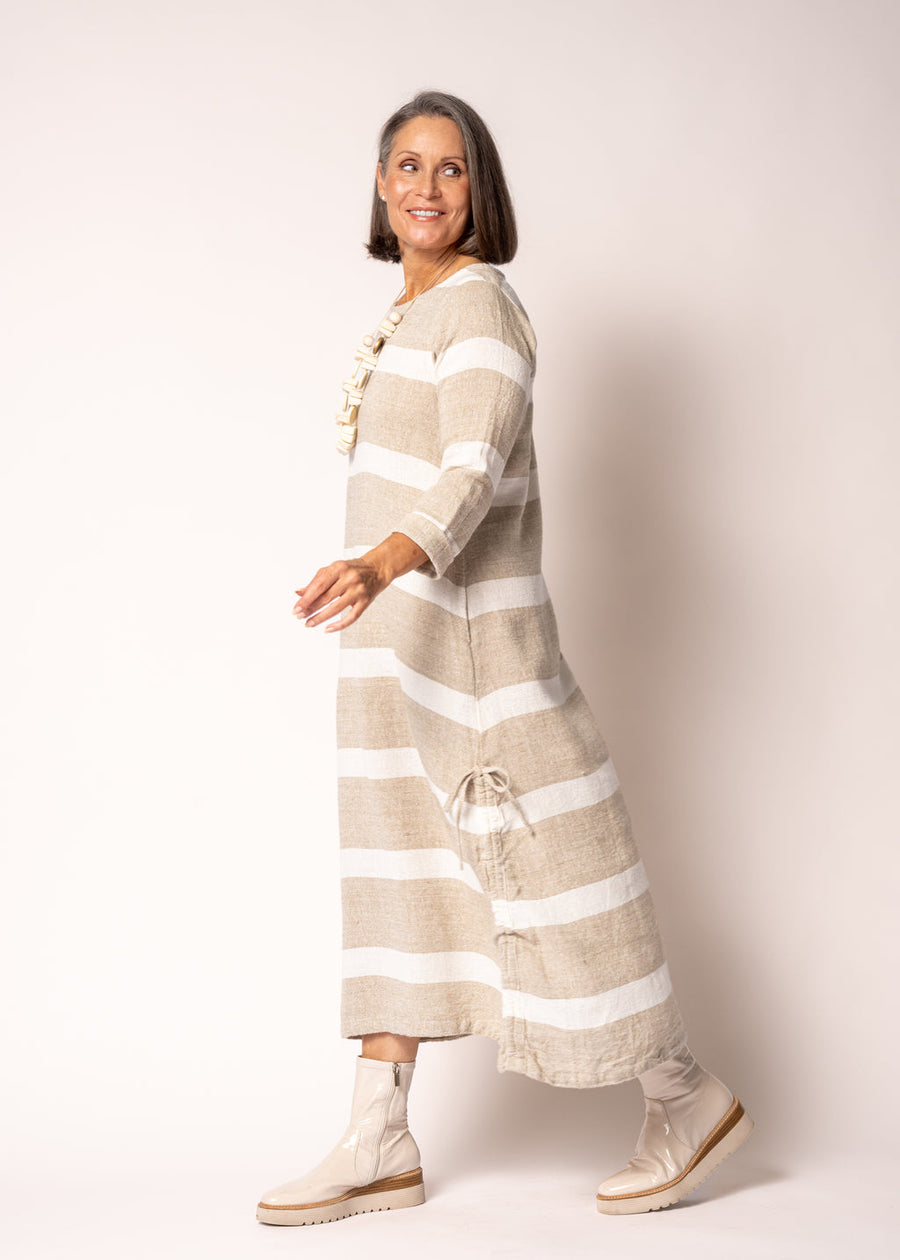 Marvel Cotton Dress in Cream