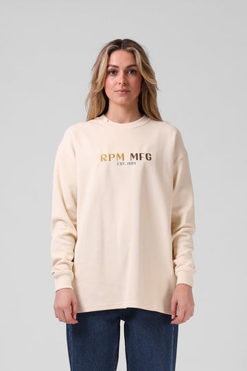 Heavy Weight Long Sleeve - Cream