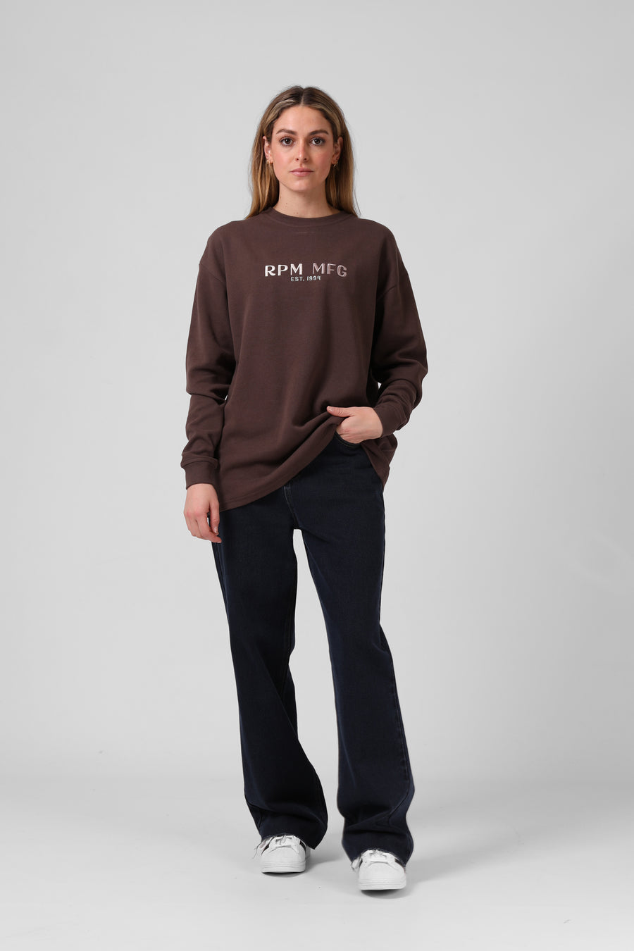 Heavy Weight Long Sleeve - Chocolate