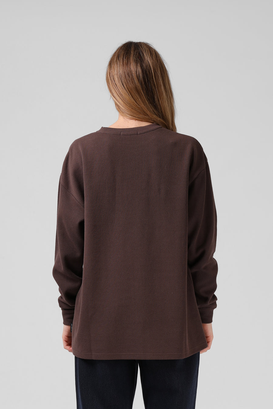 Heavy Weight Long Sleeve - Chocolate