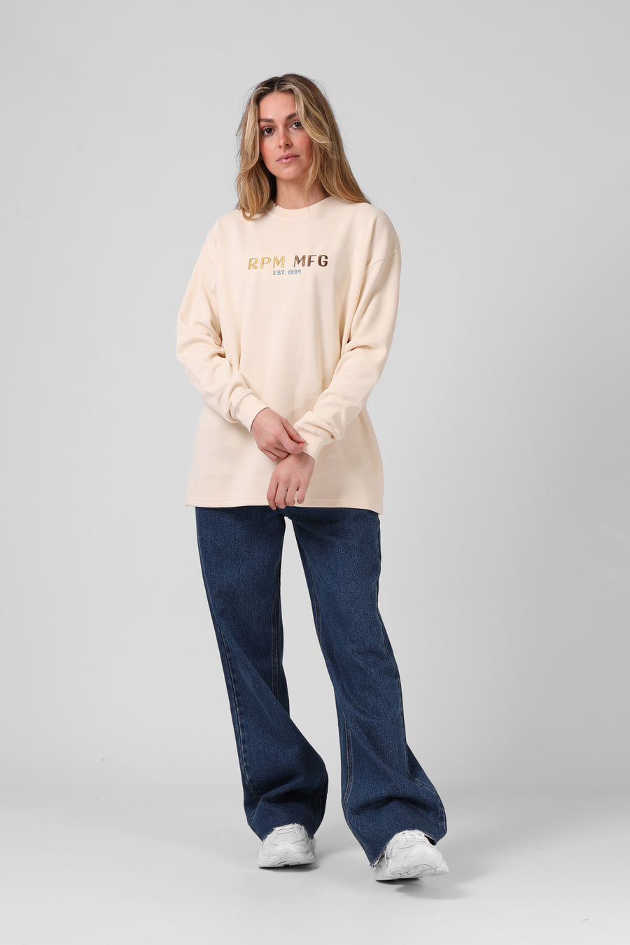 Heavy Weight Long Sleeve - Cream