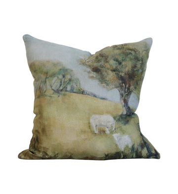 Cornwall Park Linen Cushion Cover