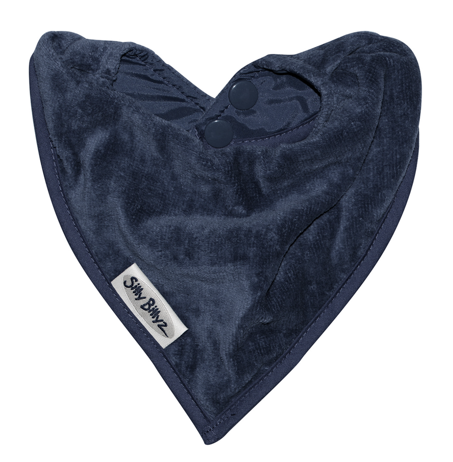 Towel Bandana Bib - Navy
