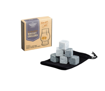 Whisky Chillers Set of 6 with Pouch